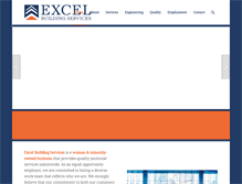 Tablet Screenshot of excelbuildingservices.com
